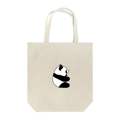 横顔 パンダ Tote Bag