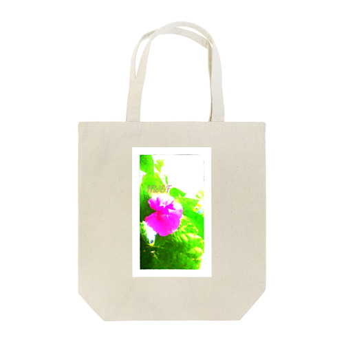 HW&Fと朝顔の花 Tote Bag