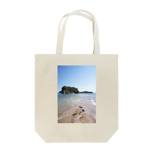 孤島と海 Tote Bag