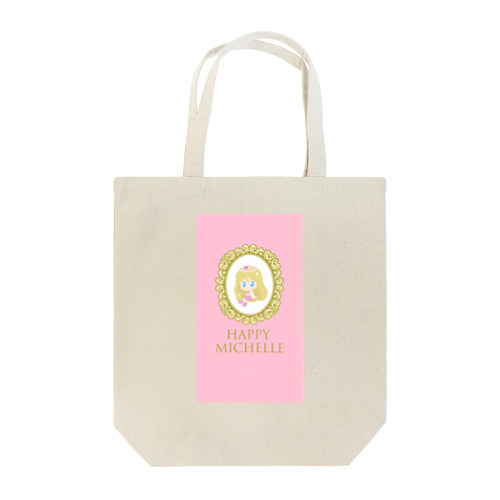 Happyミシェル－macaroon pink Tote Bag