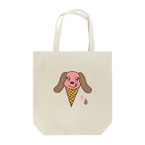 ソフトクリームdog Tote Bag