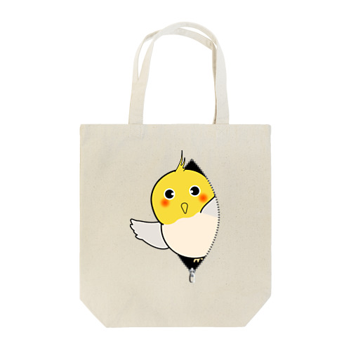 オカメインコちゃんがこんにちわ Tote Bag