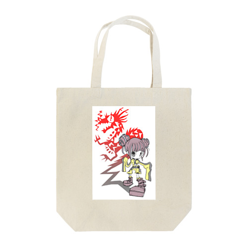  Dragon Punks Tote Bag