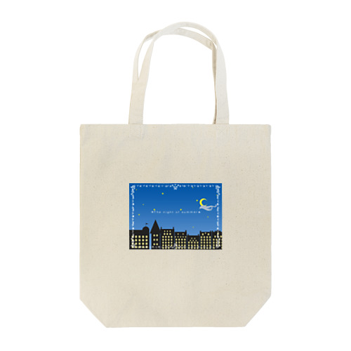 The night of summer Tote Bag