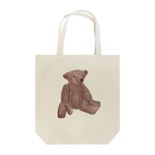 Lovely bear。brown bear Tote Bag