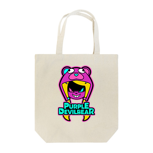 PurpleDevilBear Tote Bag