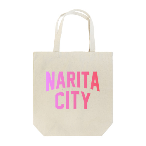 成田市 NARITA CITY ロゴピンク Tote Bag