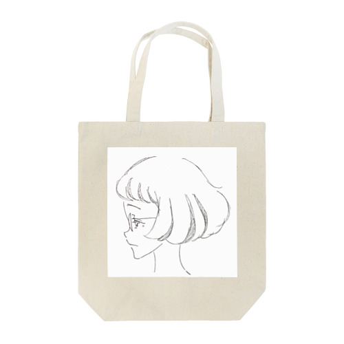 ぼぶめがねちゃん Tote Bag