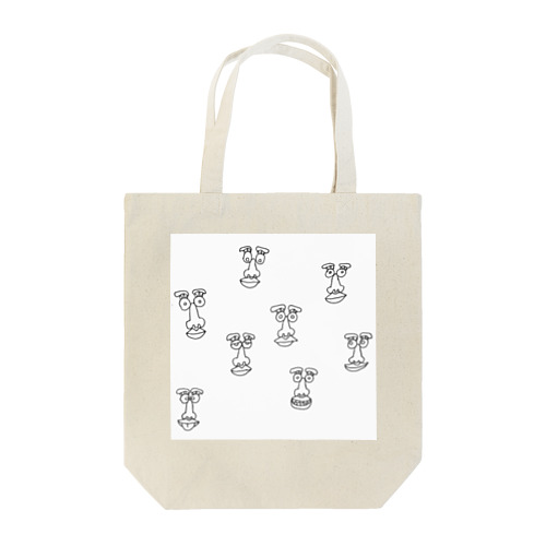 funny faces Tote Bag