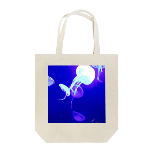 Purple jellyfish Tote Bag