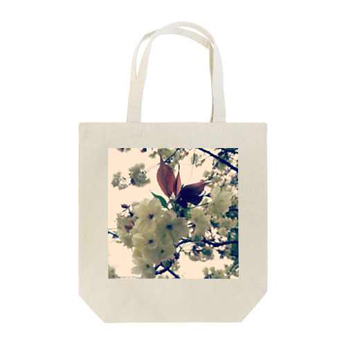 緑の桜 Tote Bag