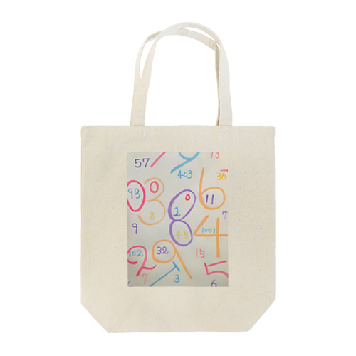 Figures of colors Tote Bag