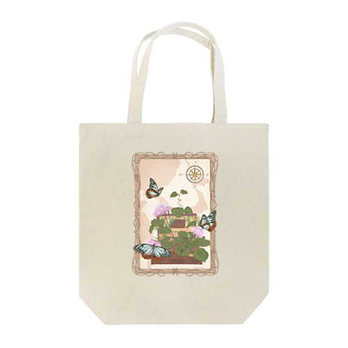 Traveling butterfly Tote Bag