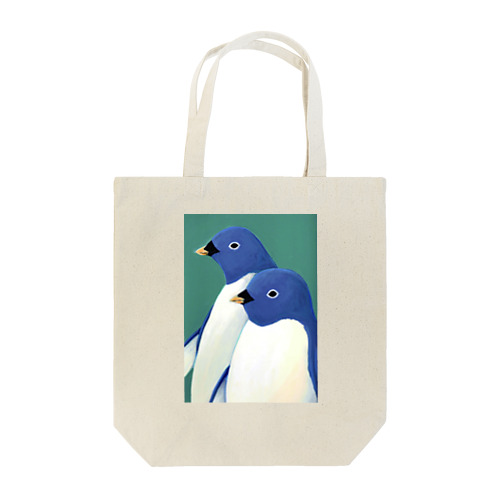 ペンギン肖像画 Tote Bag