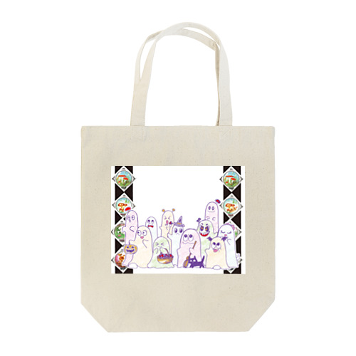 おばけたちのきのこ展 Tote Bag