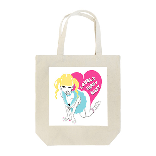 LOVELY HIPPY BABY 2 Tote Bag