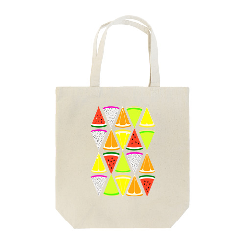 三角のフルーツ Tote Bag