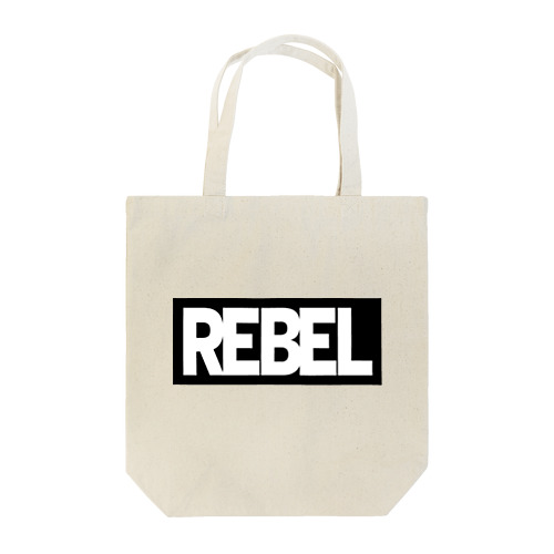 REBEL BLACK トートバッグ