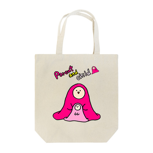 オヤコナメクジ - Parent and Child Tote Bag