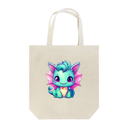 可愛い幼竜 Tote Bag