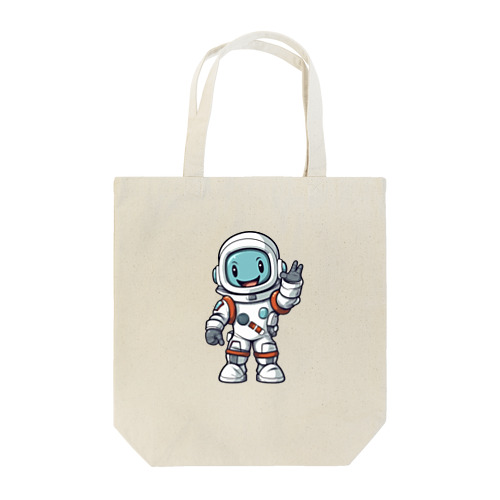 手を振る宇宙飛行士 Tote Bag