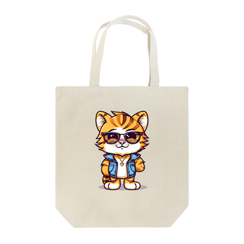 ベストを着たトラ Tote Bag