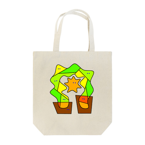 うえにのびる Tote Bag