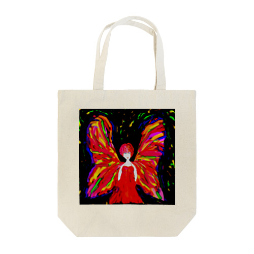 Rainbow Butterfly(black Tote Bag