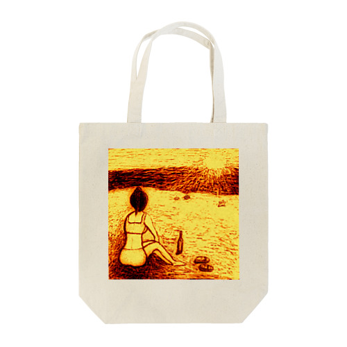 Sunset Beach 2014 Tote Bag
