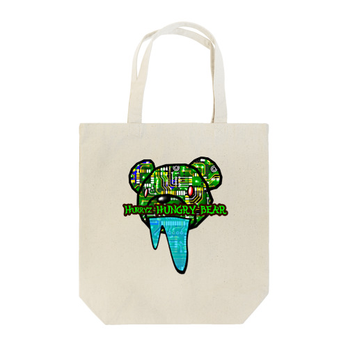 Hurryz HUNGRY BEAR 基板2 Tote Bag