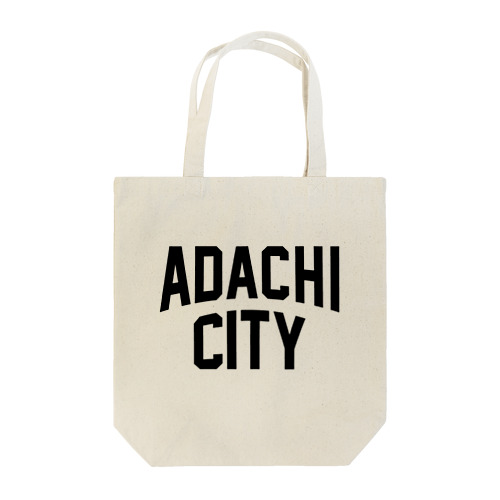 足立区 ADACHI CITY ロゴブラック　 トートバッグ