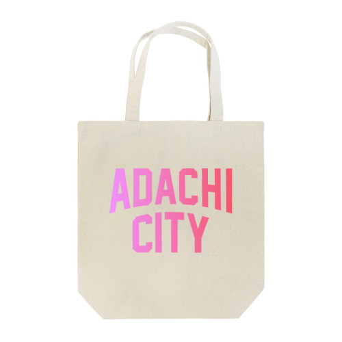 足立区 ADACHI CITY ロゴピンク Tote Bag