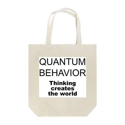 QUANTUM BEHAVIOR トートバッグ