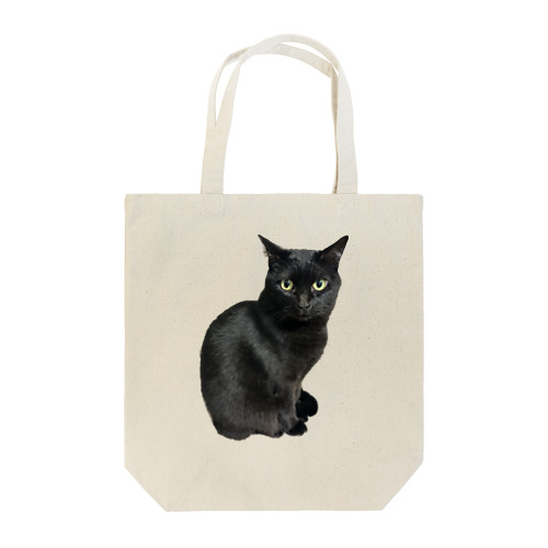 黒猫のクウ Tote Bag