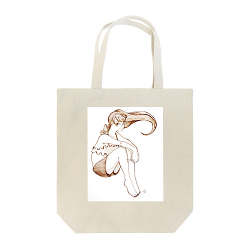 流るる少女 Tote Bag