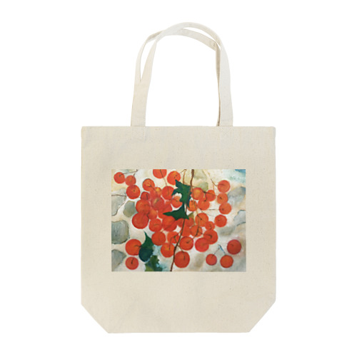 「赤い実」 Tote Bag