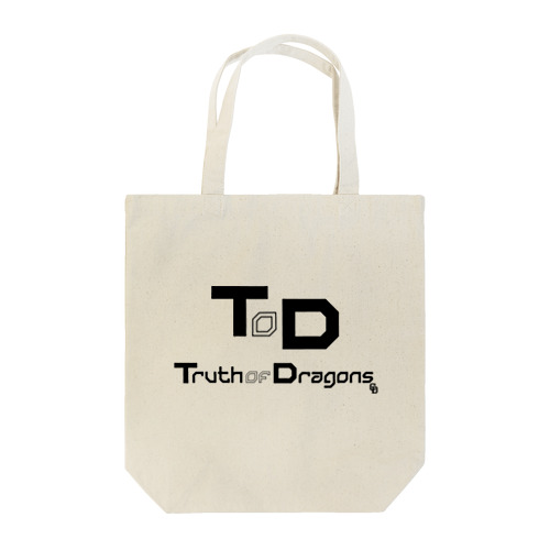 【NEW】Truth of Dragons2023 ロゴ黒小物グッズ トートバッグ