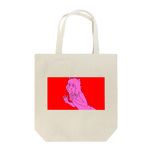 「ラストダンスを君と」キャットガール Tote Bag