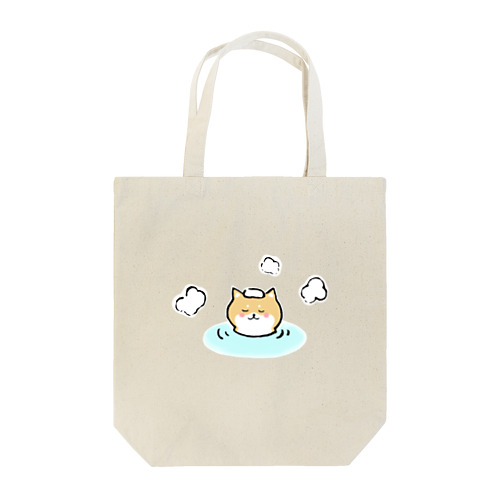 いぬ温泉 Tote Bag