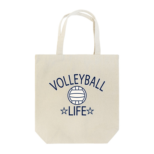 バレーボール(volleyball)アイテム・デザイン・チームTシャツ・クラブTシャツ・排球・はいきゅう・得点・ボール・選手・ポジション・部活・スポーツ・シンプル・かっこいい・かわいい・チームワーク トートバッグ