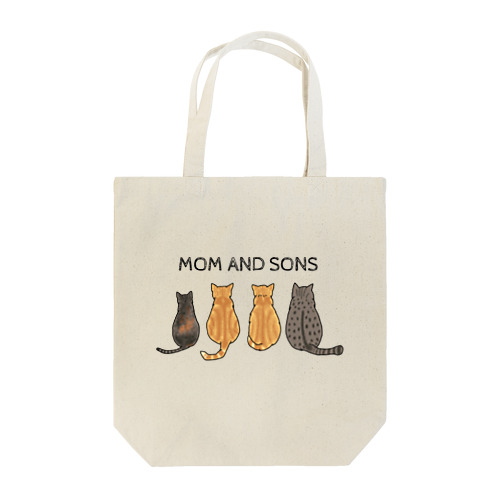 MOM AND SONS  Tote Bag
