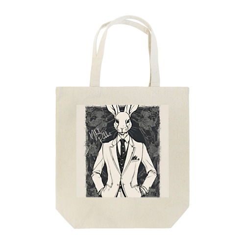 ニヒルうさぎ Ⅲ Tote Bag