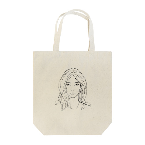 外国人女性 Tote Bag