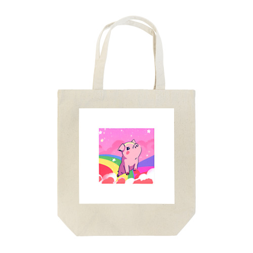 空飛ぶ豚 Tote Bag