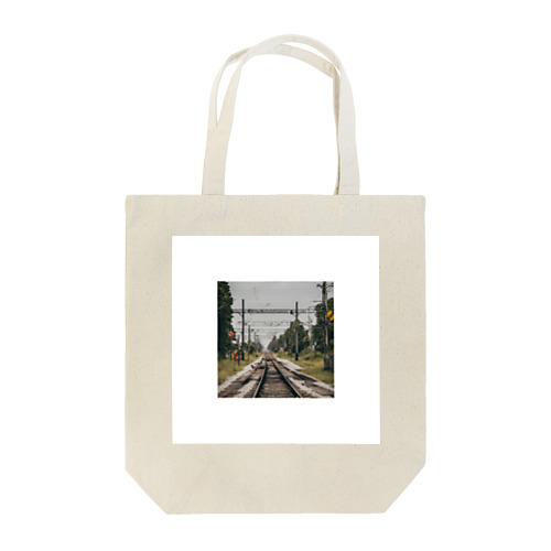 鉄道レールデザイン Tote Bag