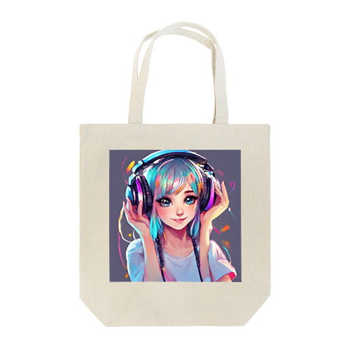 Dj 女の子　かわいい　POP　ゆめのような Tote Bag