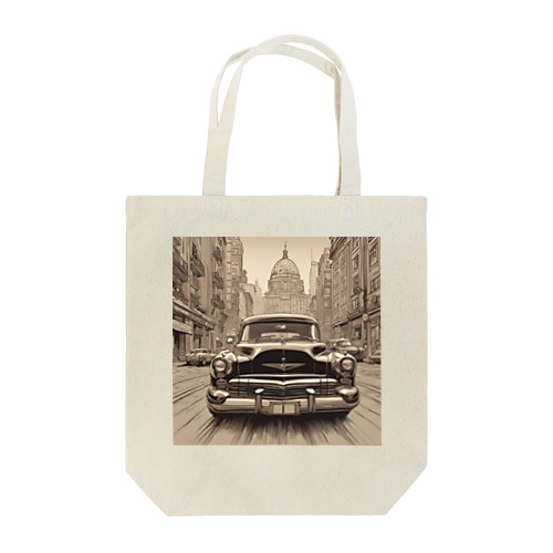 Classic Downtown Ride Tote Bag