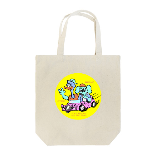 オストリッチ君とエレファント君 Tote Bag