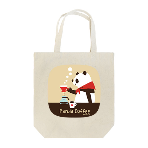 パンダコーヒー Tote Bag