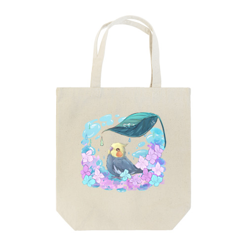 雨宿りオカメ Tote Bag